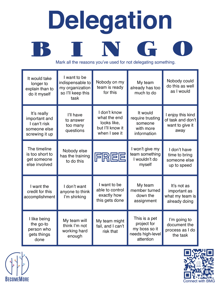 🎙️ Leadership Line Bingo!

Play along with our Leadership Line podcast bingo card! Mark the moments you catch while listening to insights on leadership, growth, and practical strategies. Share your wins with us!

 #LeadershipLine #PodcastBingo #BecomeMoreGroup 🎧