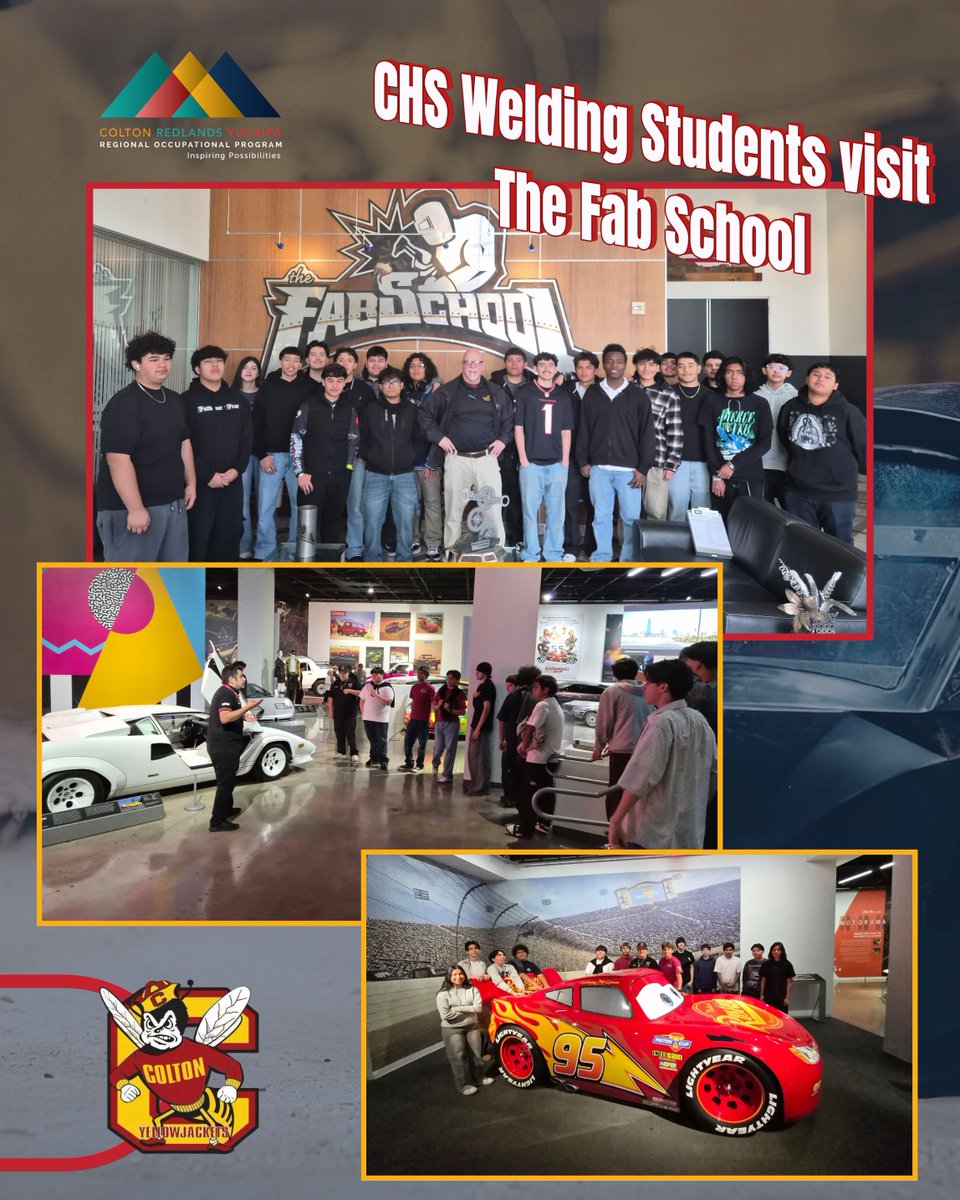 CRYROP's tweet image. Last week, CHS Welding students had a blast visiting The Fab School! 🔥They got hands-on with fabrication, toured the shop, and saw what real-world welding is all about. 🔩#CHS #Welding #CTE #CareerReady #FieldTrip