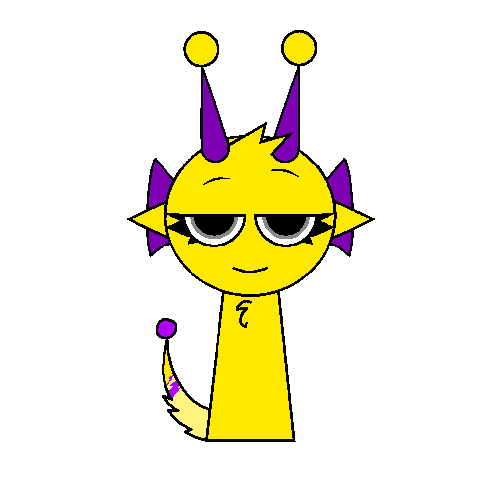 Boomerzecreeper's tweet photo. GUYS, I made a #simonxdurple fanchild just now and I LOVE HER SMM 💛💜
Her name is Bolty, nickname is Bolt! She is an absolute diva 😎
#sprunki #durplexsimon #durmon https://t.co/d4WhvDAKXT