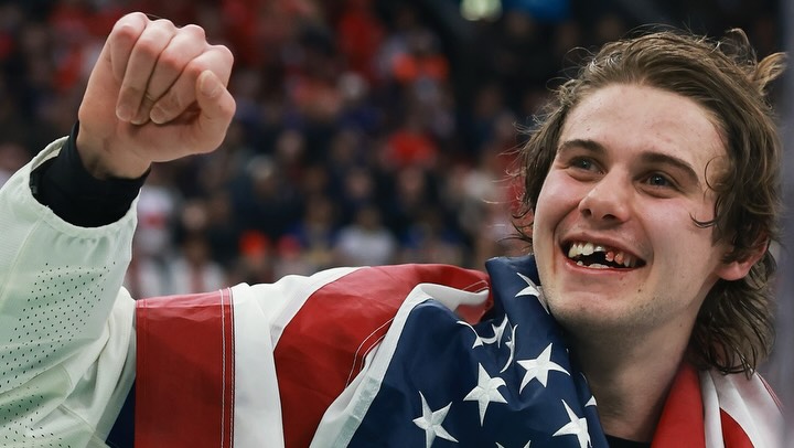 AftcoFishing's tweet photo. At the American Fishing Tackle Company, Fishing is our foundation — and so is this country. Yesterday was a special reminder of why.
A moment we will never forget.
Fishing, Freedom, and Team USA🇺🇸
@jackhughes
@usahockey
@connor_hellebuyck37
#aftco #anyfishanywater https://t.co/vBZYq7T0Pb