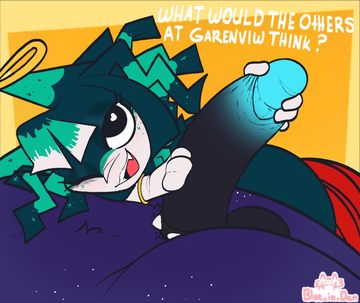 Blue_in_Den's tweet photo. Yatta moment 
Anon Commission https://t.co/CVS0cHg7sF