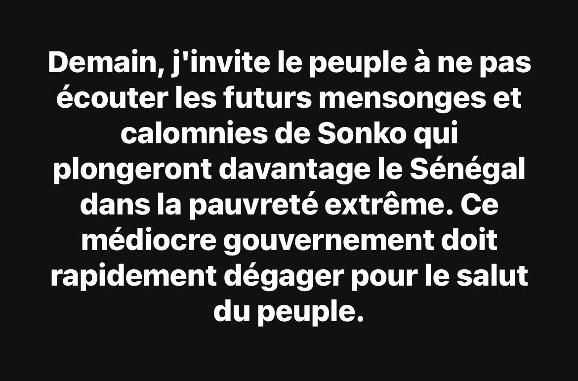 LyMadior's tweet image. L’unique #solution pour sauver le Sénégal..