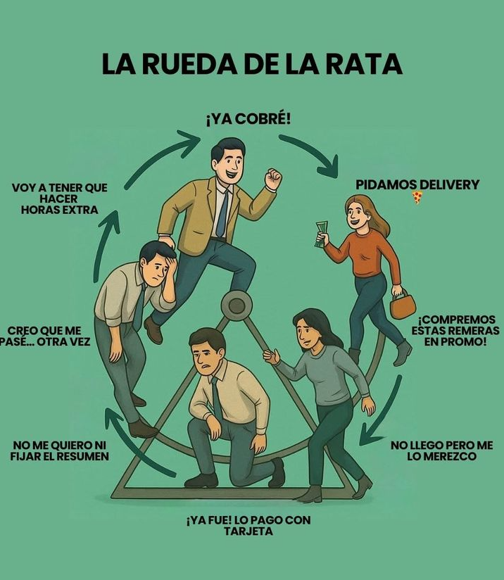 elcodigomental's tweet photo. La trampa en la que caemos todos los meses. 🪤

Trabajas para gastar. Gastas para evadirte. Te evades porque estás agotado de tanto trabajar. Bienvenido a la Rueda de la Rata: el ciclo donde el "me lo merezco" es el veneno que te mantiene encadenado a las horas extra. 🎡

Romper el bucle duele, pero seguir en él te mata lentamente.

¿En qué punto de la rueda te encuentras hoy? 👇