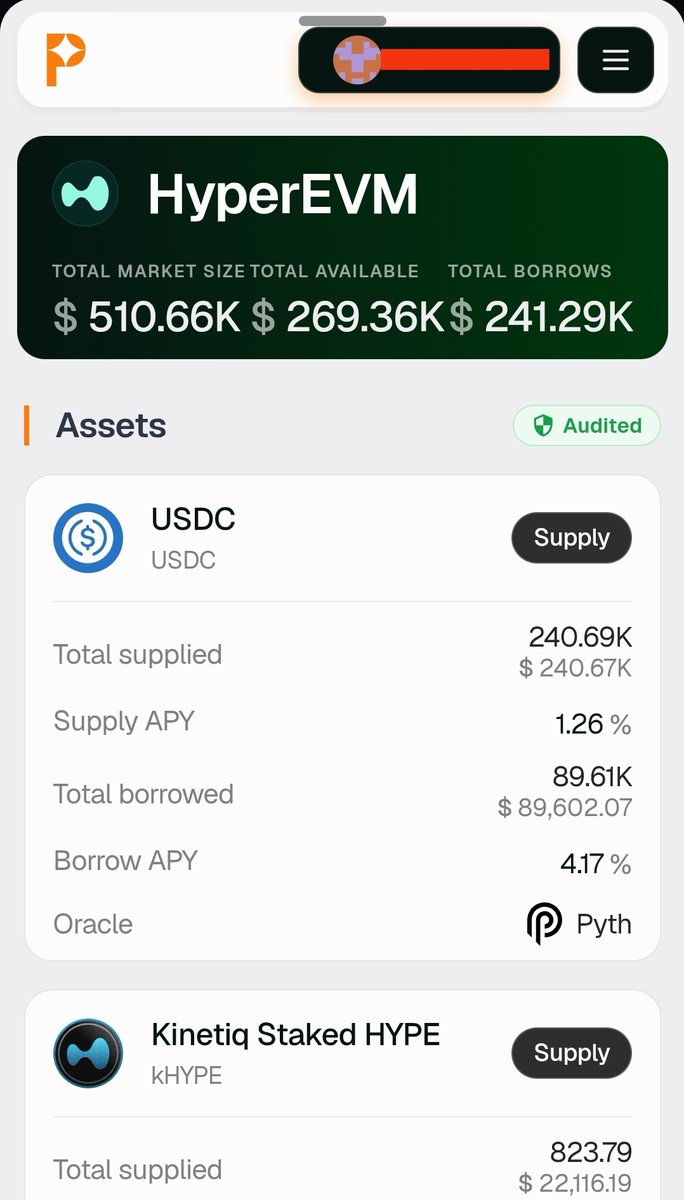 Peri_83's tweet photo. Hay un proyecto muy early en la #HyperEVM que llevo utilizando unos 10 días aproximadamente. Se llama @purrlend .

No lo mencioné antes porque cuando entré apenas había unos 60k depositados. Ahora mismo ronda los 500k, por eso sigo diciendo que es bastante early.

Tuvo una pequeña campaña de incentivos a través de @merkl_xyz, que pudimos aprovechar los pocos que estábamos dentro. Pagaba bastante bien tanto en estables como en $KHYPE , $ETH, $BTC y $HYPE, etc...

Actualmente tiene programa de puntos… y ya sabemos lo que eso suele indicar 👀

He podido retirar en cualquier momento sin ningún problema, incluso siendo tan temprano en su desarrollo. El equipo no está completamente doxeado, pero son activos en Discord y me han contestado siempre hasta por privado.

No es promo ni nada por el estilo. Simplemente comparto otro proyecto nuevo que está empezando y que parece estar cogiendo ritmo para que lo tengáis en el radar 👀

Como siempre, cada uno debe valorar su tolerancia al riesgo. También podéis esperar a que el proyecto madure más o que entre más capital para sentir mayor seguridad.

Han habilitado hoy mismo una nueva campaña de 1 mes de duración de incentivos 😎, pronto aparecerán listados en @DefiLlama.

No todo van ser perps.
Pero siempre, cabeza.