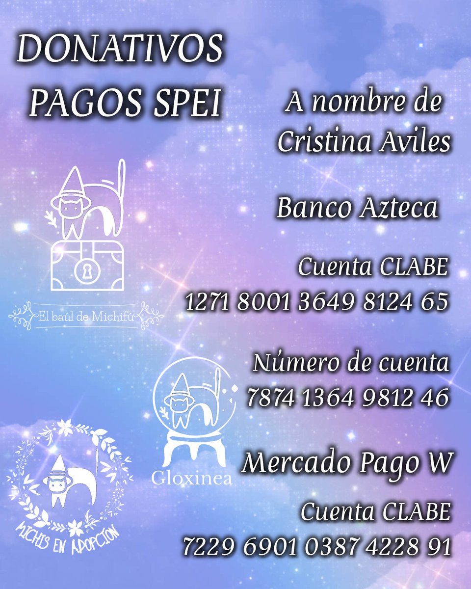 Ya es nueva semana Michilovers y Lomilovers 

SUMENSE ➕🐾✨🫶🏻💖 

Sé que tengo rifas y productos en venta que no son de su agrado, que son feos o no ocuparían

Pero no tengo otra cosa que ofrecerles 😔

Solo 3 números, está semana necesito comprar croquetas y arena el viernes