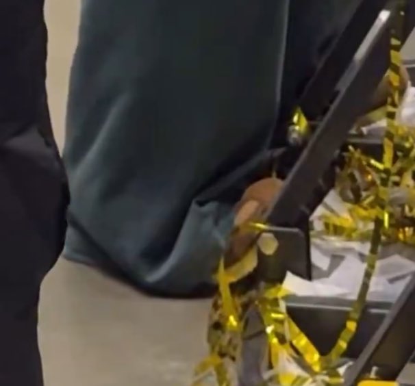 how’d his feet bend like that