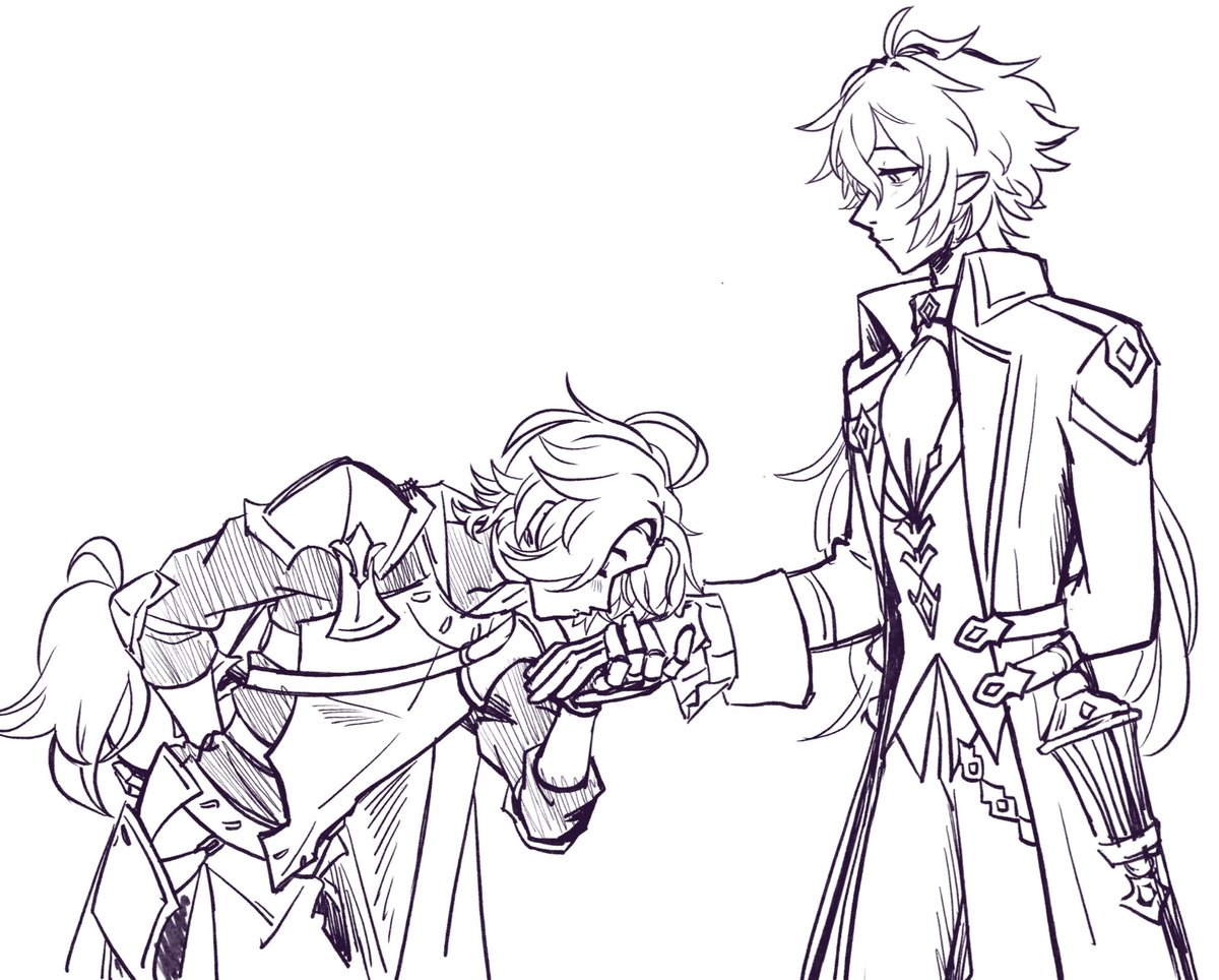 bo_beansies's tweet photo. Illuga paladin and fae noble flins warm up from today because they make me feel too many emotions 

Genshin impact 🕯️ #faelight https://t.co/GalXFLn0NC