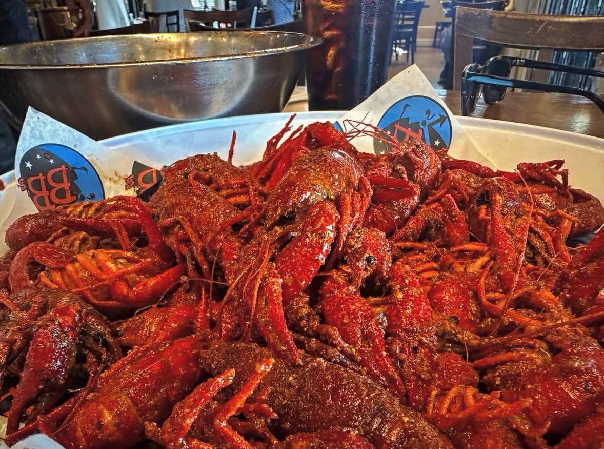 RichOToole's tweet photo. It’s great to be back in Houston 🙏🏽🦞 https://t.co/V9zqyXwVMt