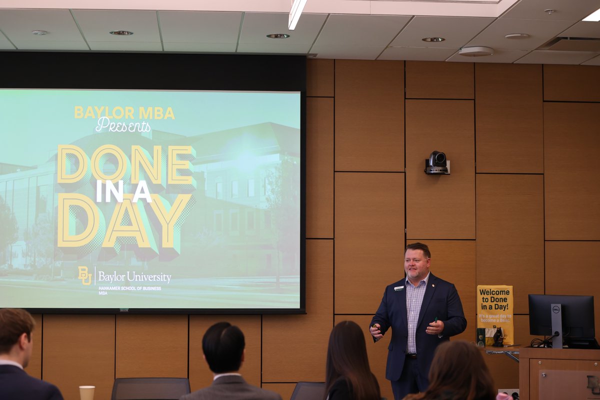 Baylor Hankamer Graduate Programs tweet media