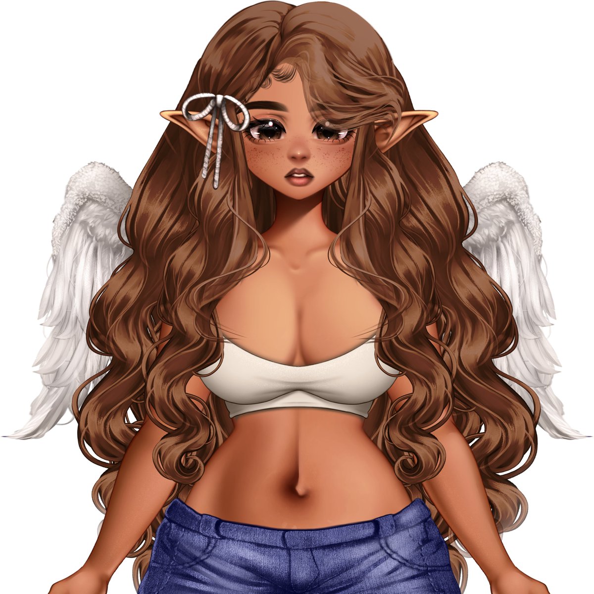 playing around with my customizable model 💖 #vtuber