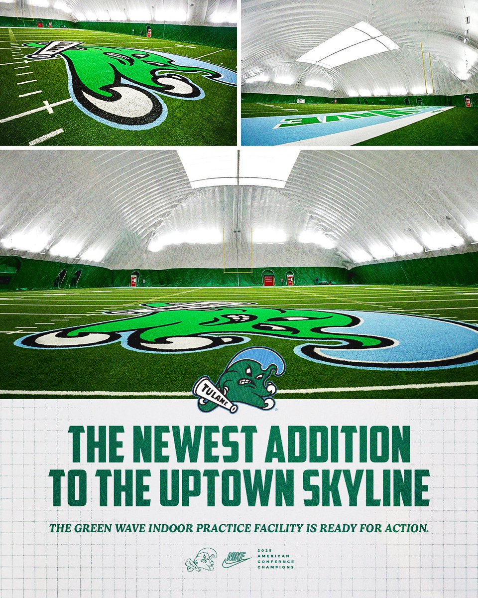 First look at the newest addition to the Uptown skyline 👀

#UptownFootball