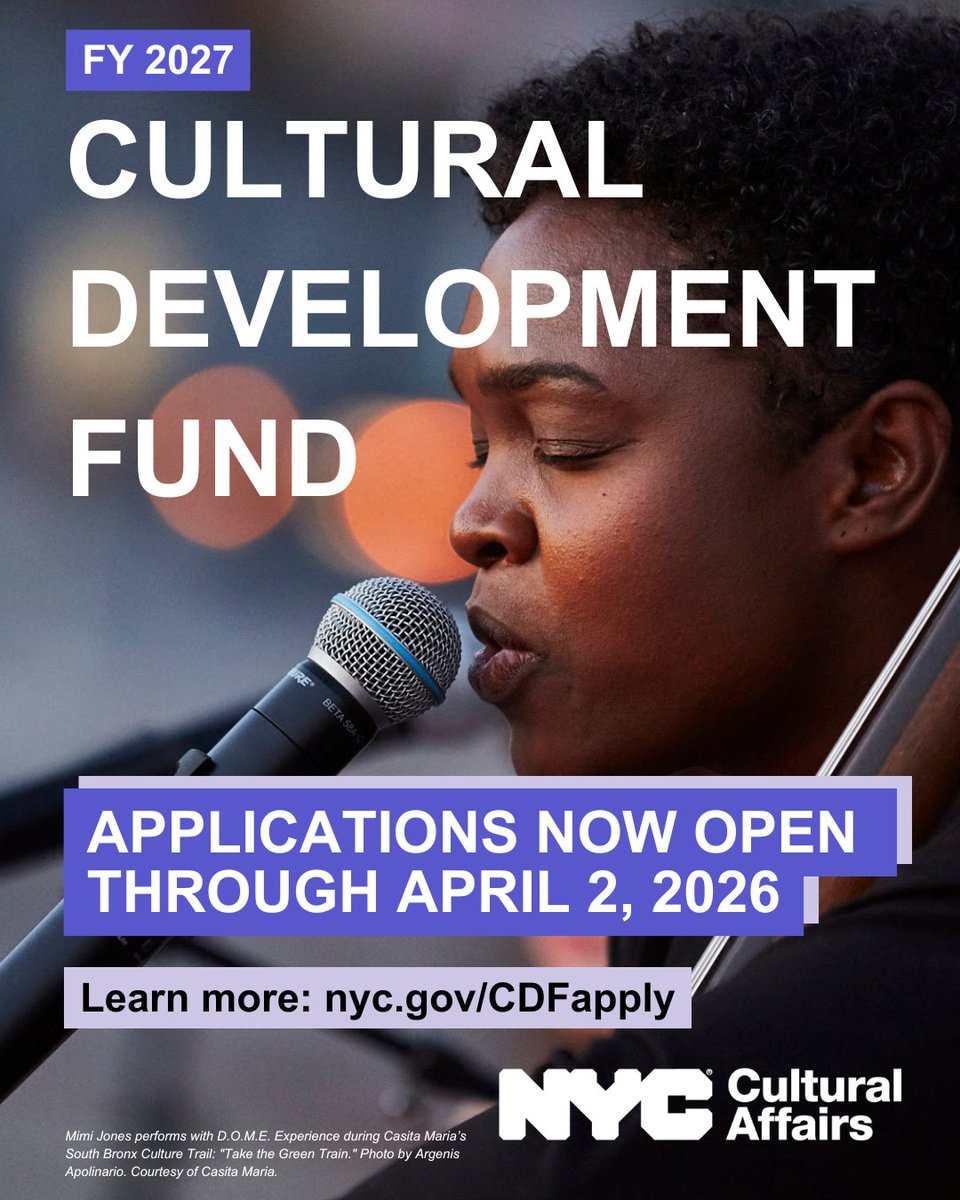 NYC Cultural Affairs tweet media