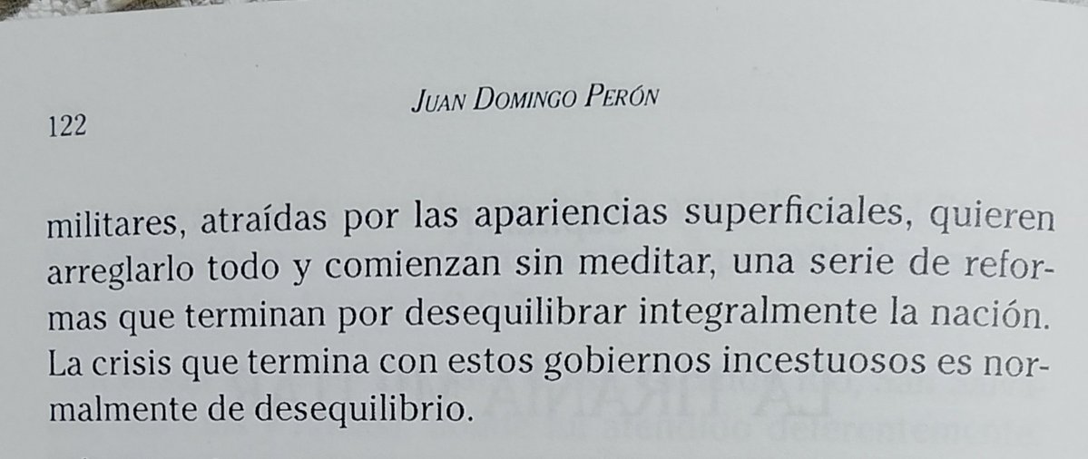 El General  adelantó como iba a ser  el  gobierno de Milei, hasta en lo incestuoso.