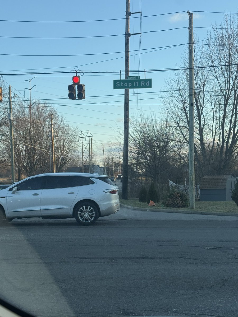 JATompkins's tweet photo. Indy makes me sad sometimes because you’ll be driving on a road called Stop 11 and you’ll remember that even this far out in what is now exurban sprawl there was once an interurban passenger train and this road was its 11th stop 😭 https://t.co/P0nsKiaWyz