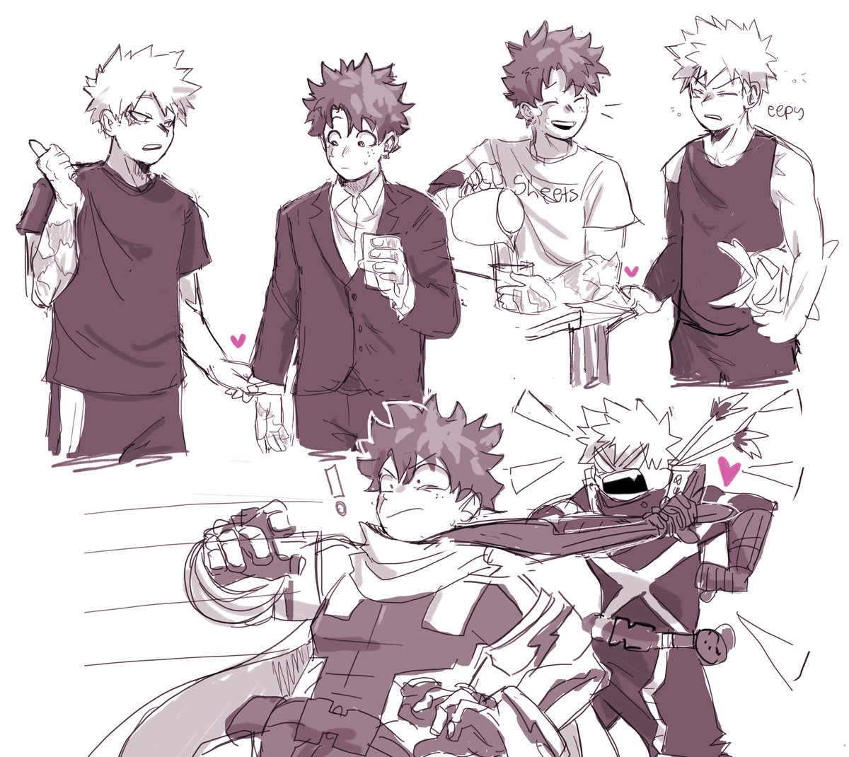 i luv when people make him do this