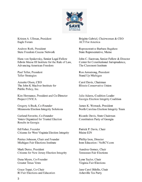 LincolnMediaHQ's tweet photo. BREAKING: 80 prominent conservative organizations sign on to the SAVE America Act Coalition, urging @LeaderJohnThune to bring the SAVE America Act immediately to the floor for consideration by the full Senate. 

The letter also states that any effort by Thune to invoke cloture is no more than a "disguised effort to kill the bill".
#SaveAmericaAct #SaveAct