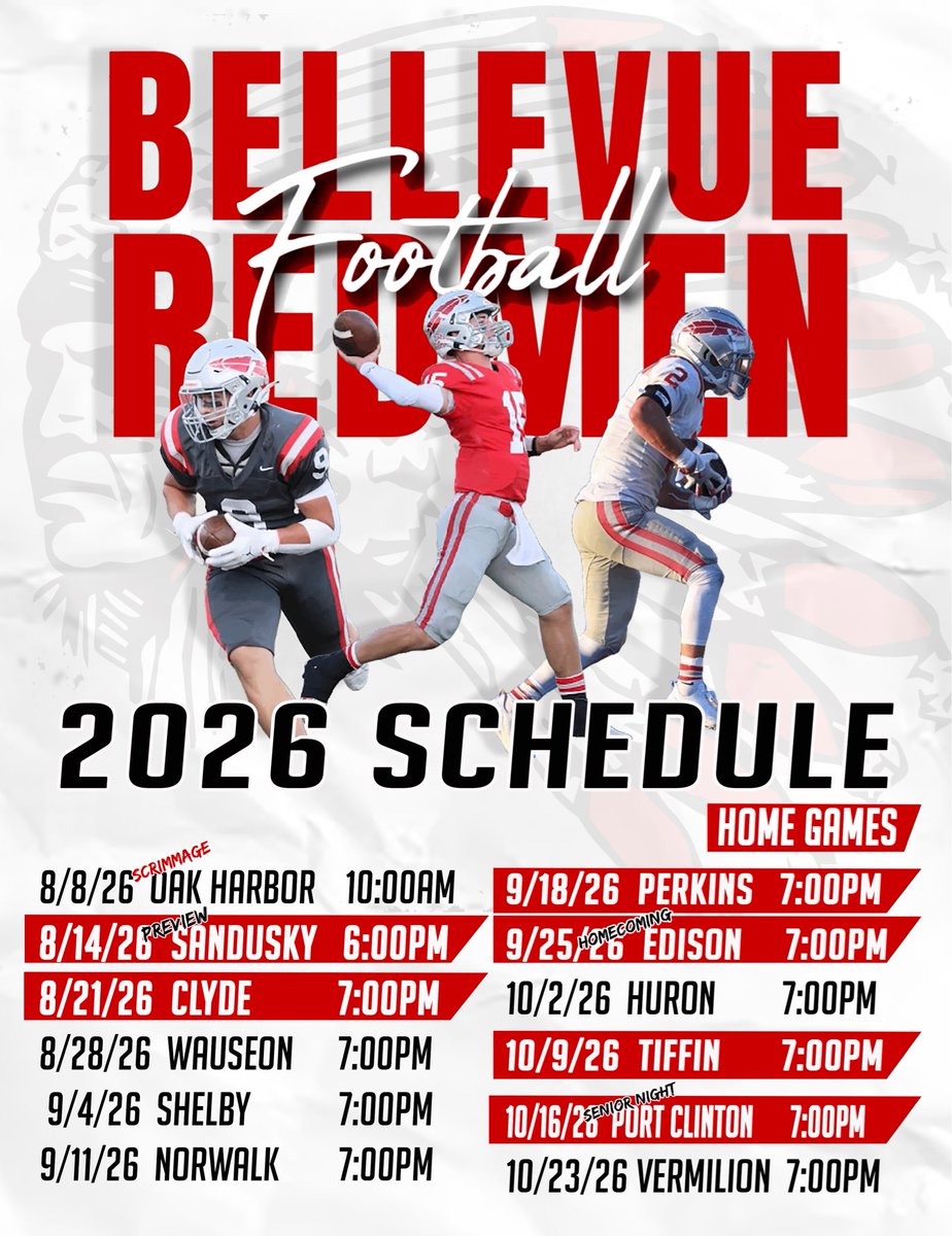 Bellevue Football tweet media