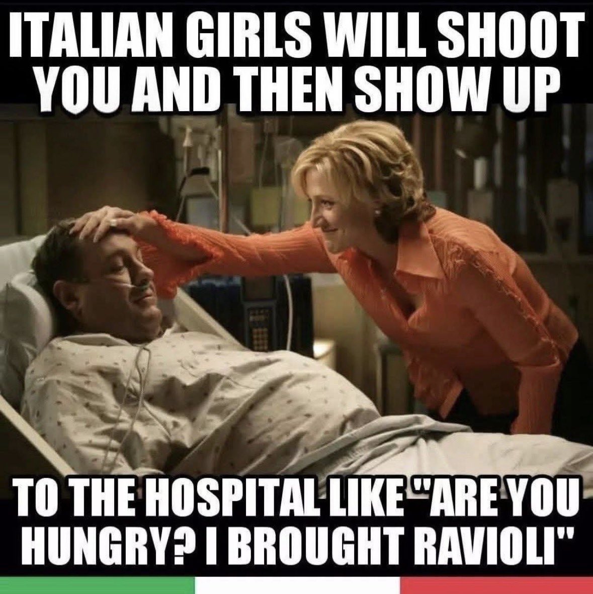 Come to think of it, my wife is Italian. 😱