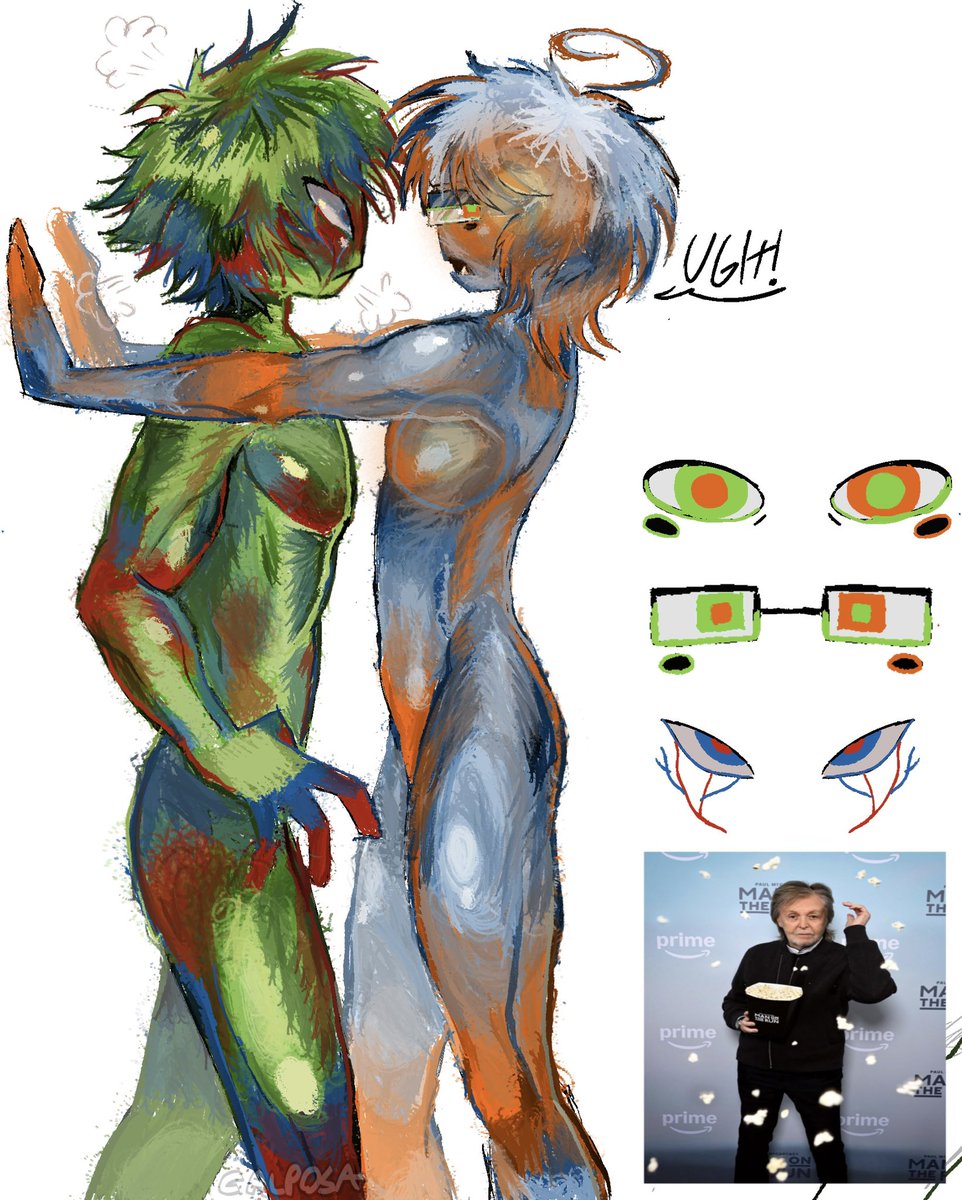 CALP0SA's tweet image. just playing with colors at this point #chunguslife #experimentalchungus