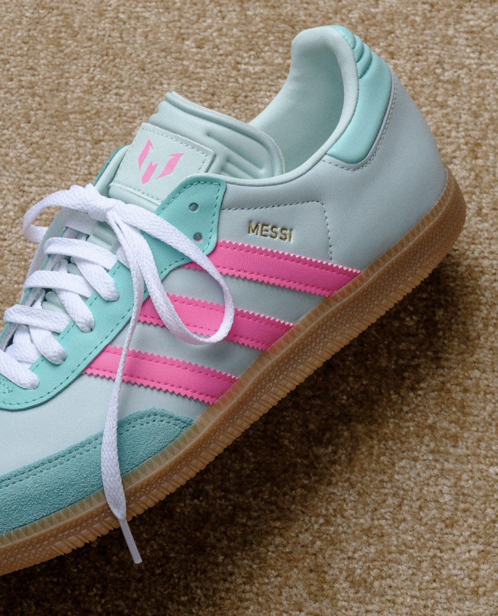 KicksFinder's tweet photo. Ad: Made for the biggest games on the line. Available via adidas US
Lionel Messi x adidas Samba "Halo Mint/Lucid Pink"
FREE shipping

>> https://t.co/4CM6uwAoLy https://t.co/58TPEqwyRH