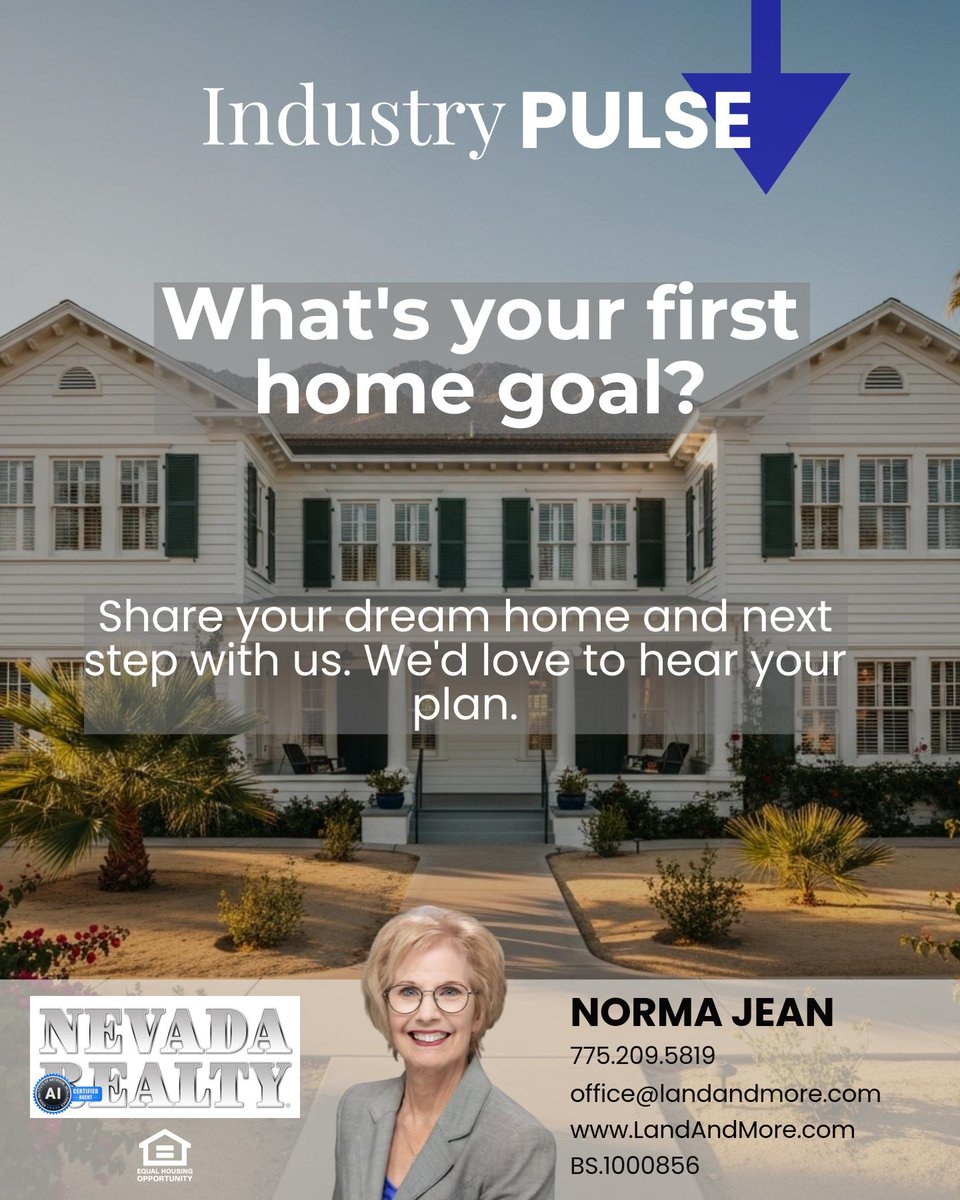 opatik75049's tweet image. Before buying your first home, remember: clarity is key. 🎯 What’s your main goal? A cozy 3-bed starter in Pahrump? Break it down: Set a specific timeline, whether it’s getting pre-approved next month or closing by March. Specific goals = real results. #FirstHomeGoals