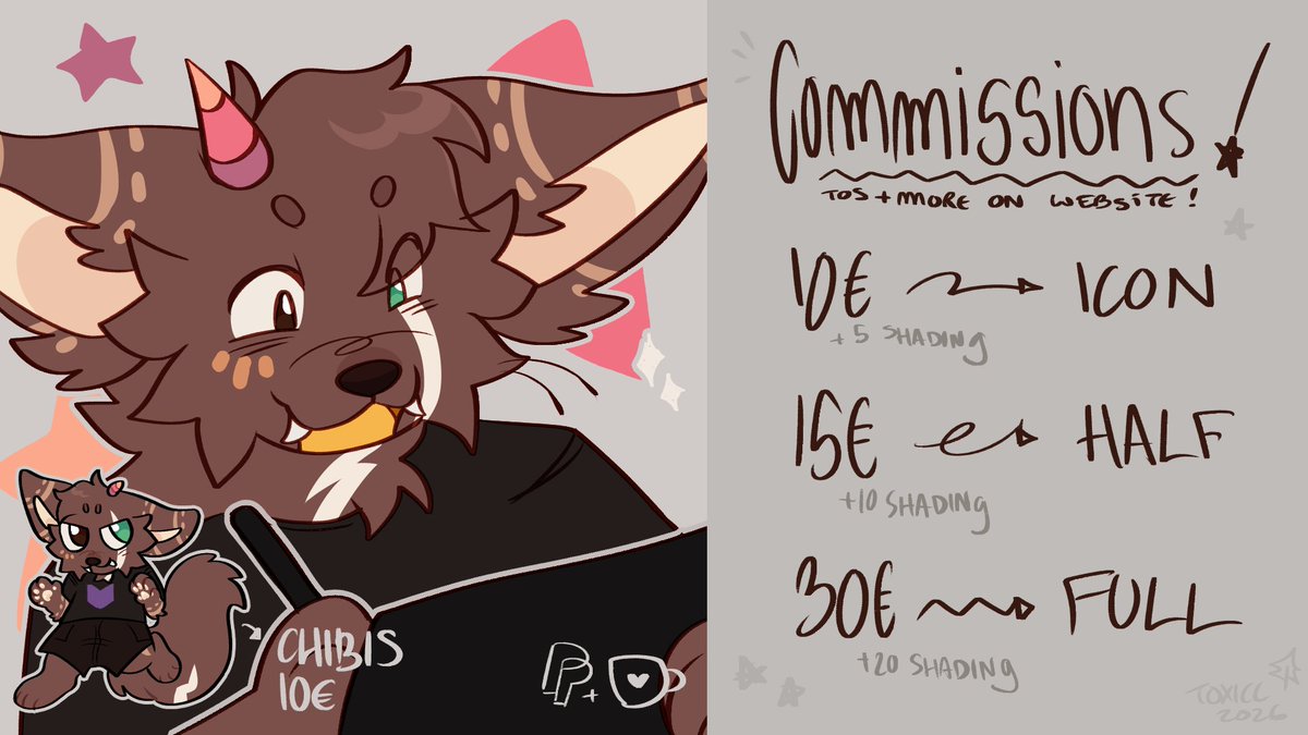 Toxicc ⚡ comms open ! tweet media