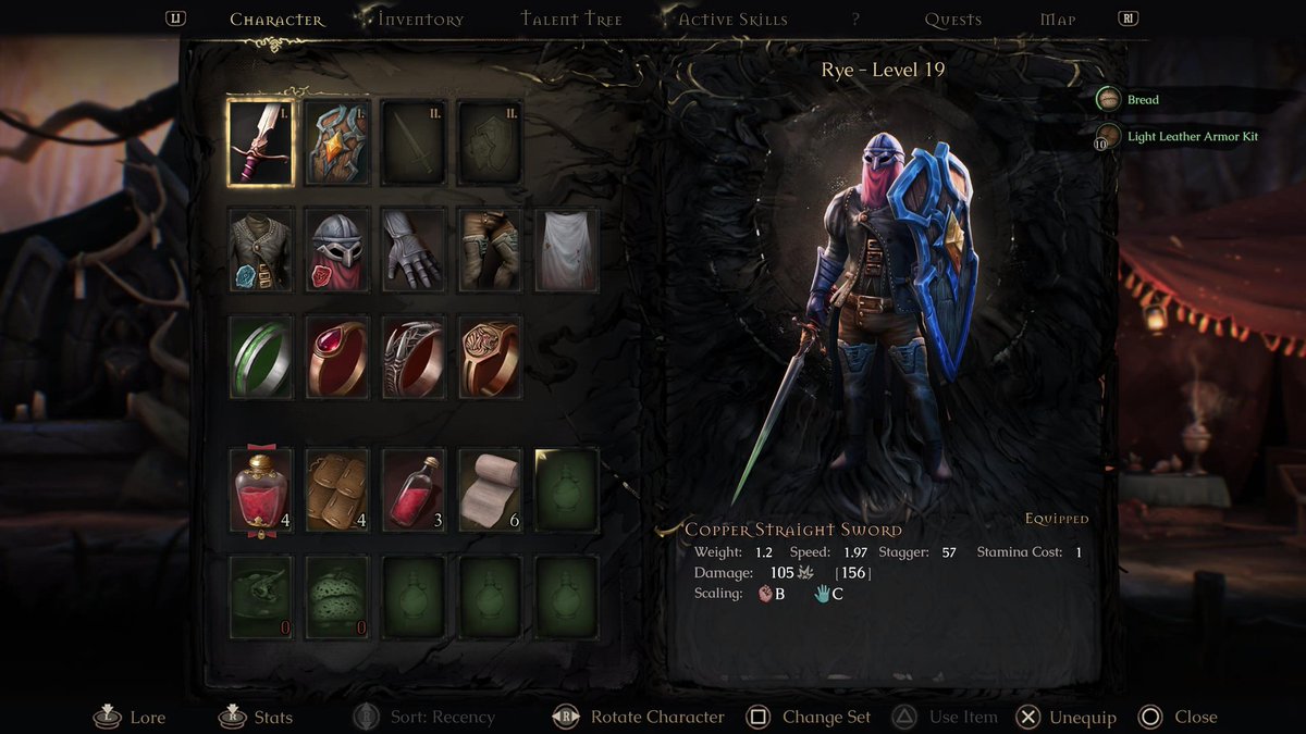 _ToastedBrioche's tweet image. I'm loving #Mandragora

It's a very RPG metroidvania, like how Salt &amp;amp; Sanctuary was.
Very satisfying world, &amp;amp; character progression. Even my NPCs LVL up and it's satisfying giving them new creating diagrams to learn. 

It's also beautiful w/ great sound