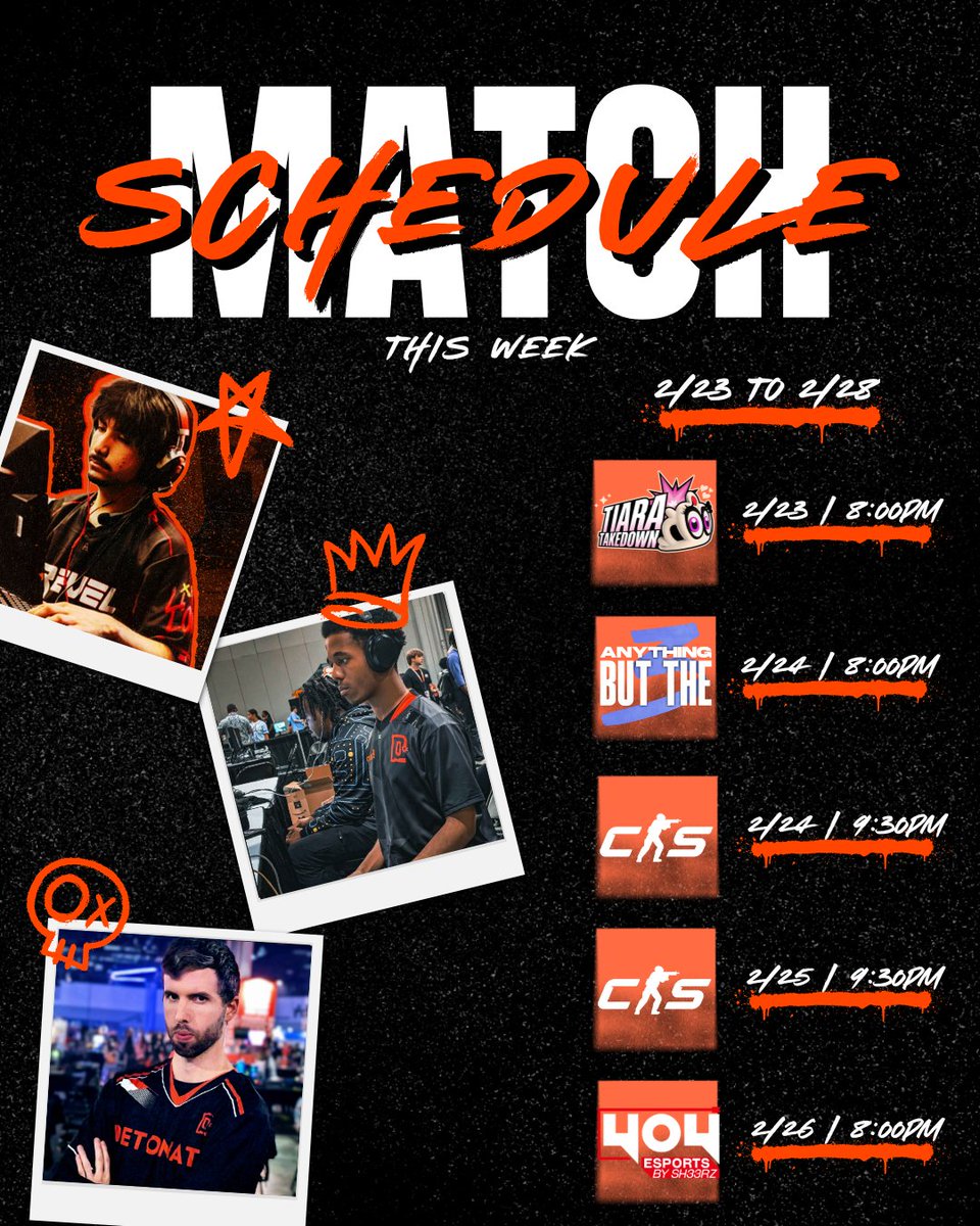 ggDetonate's tweet photo. PACKED OUT STACKED OUT WEEK ποΈ
2.23 Tiara Takedown by @melabunni
2.24 ATB3 by @ShuBy_k
2.24 π #Demolition
2.25 π #TeamProsperity
2.26 The Weekly by @4o4esports
#DTNation𧨠https://t.co/N7cUDRAD15