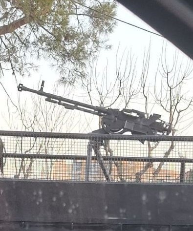 #Breaking: To see how brutal the Islamic regime of #Iran is, just look at what they deployed against student protesters at the University of #Tehran today. Special police units brought pickup trucks mounted with DShKM heavy machine guns — prepared to use them against students.