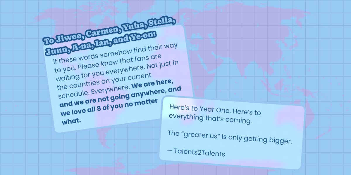 This isn’t just a letter for H2H’s anniversary. It’s for every fan who has ever felt unseen. Whether you’re new or old, near or far, you belong here. We are one.

ONE YEAR WITH HEARTS2HEARTS 
#하투하_1주년_하츄와같이걷자 #Hearts2Hearts1stAnniversary
