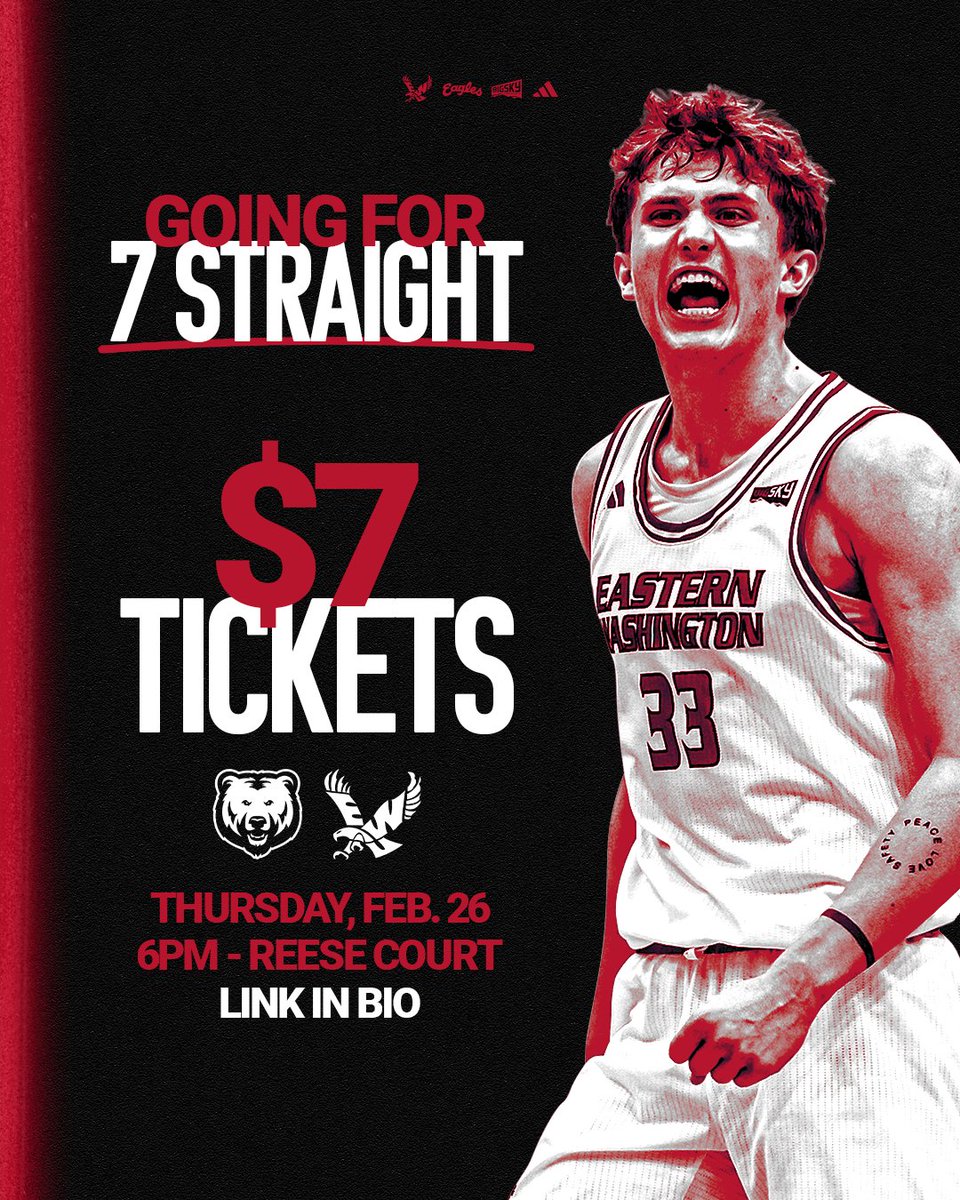 EWU Men's Basketball 🏀 tweet media