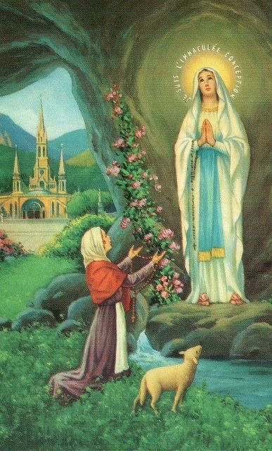 Reina_de_la_Paz's tweet photo. “Yo no hice estudios y soy muy ignorante, pero sé rezar mi rosario, y con él logro comunicarme con Nuestro Señor y con la Virgen Santísima.”

Santa Bernadette Soubirous https://t.co/0upYxCWaaq