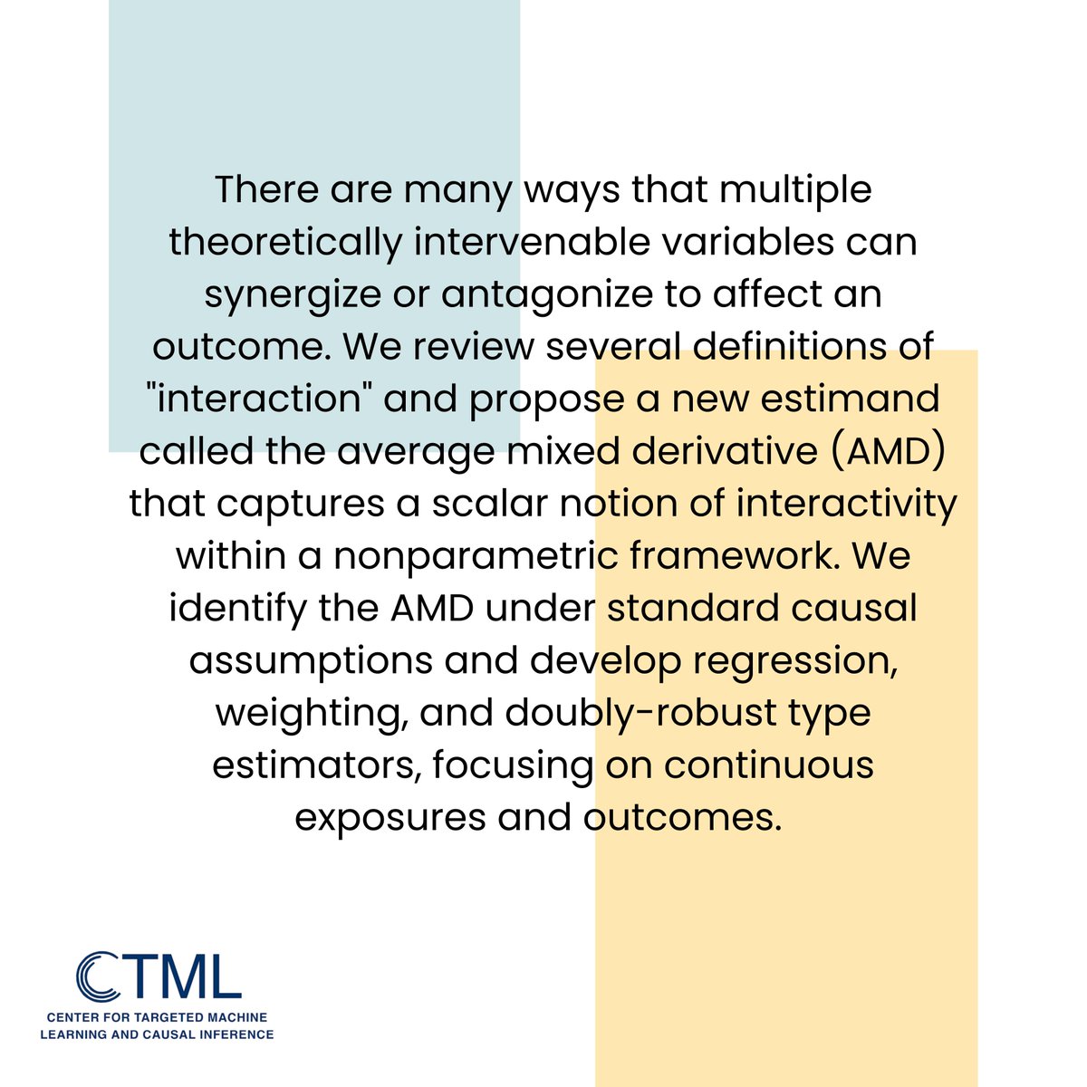 CTML - Center for Targeted Machine Learning tweet media