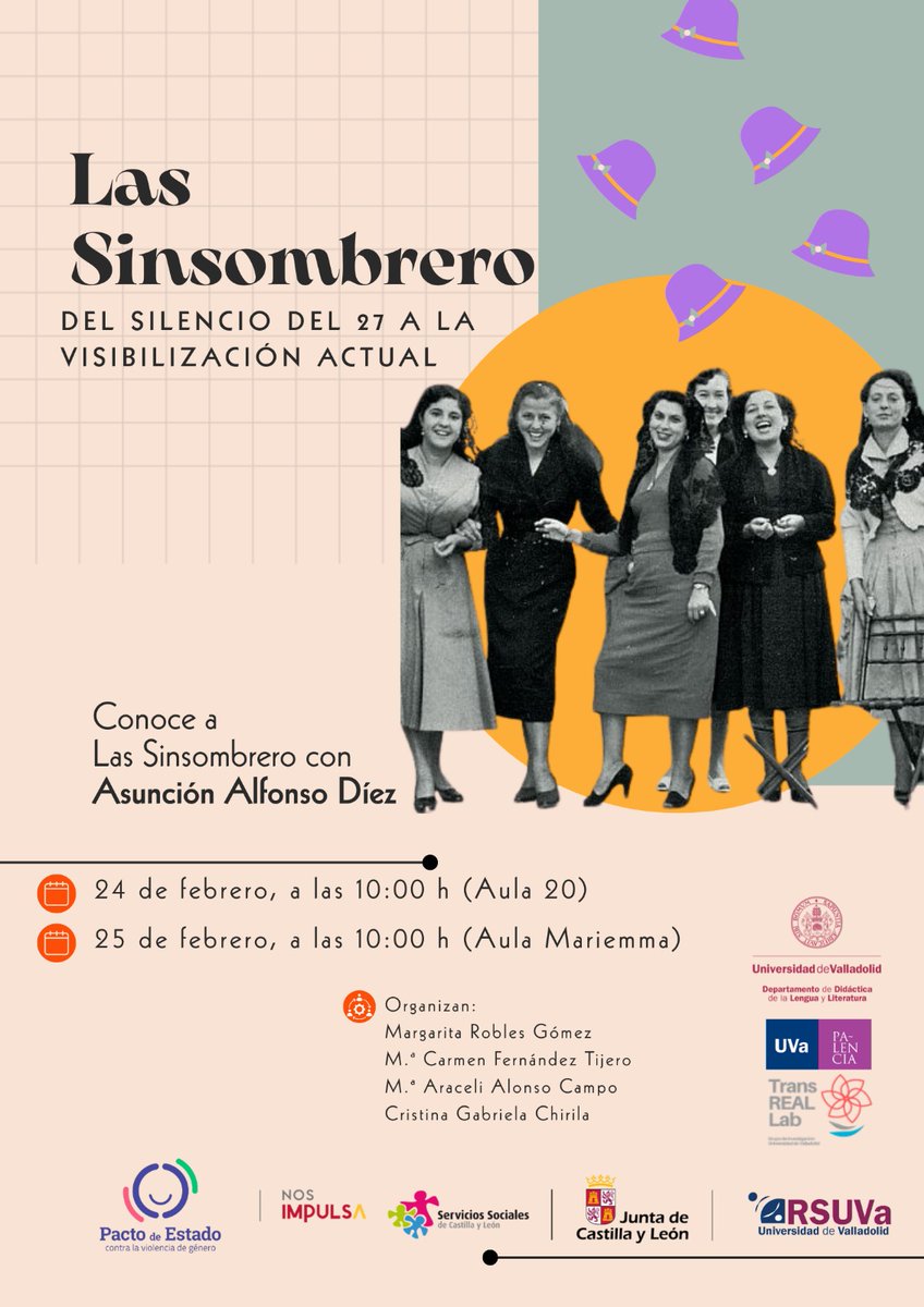 RGMarga's tweet photo. Desde el Dpto. Didáctica de la lengua y la literatura de la Facultad  de Educación y el @GIR_TRLab hemos podido organizar está actividad en el campus @UVaPalencia gracias a la #oficinadeigualdad de la #UVa. gracias 🤩 https://t.co/K7hqTBoHyj