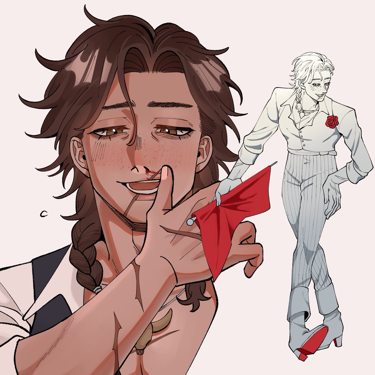 More doodles, i fell in love with hernando.. wish he kept the heels though