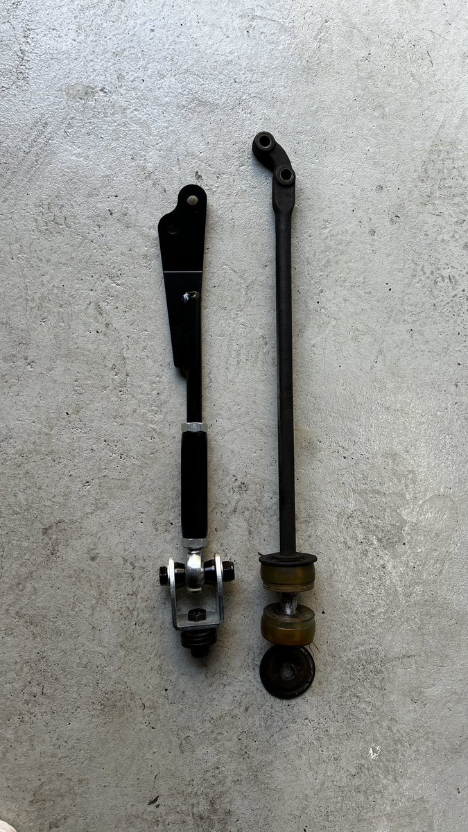 テンションロッドをピロ式に交換しようと取り外して..付かない