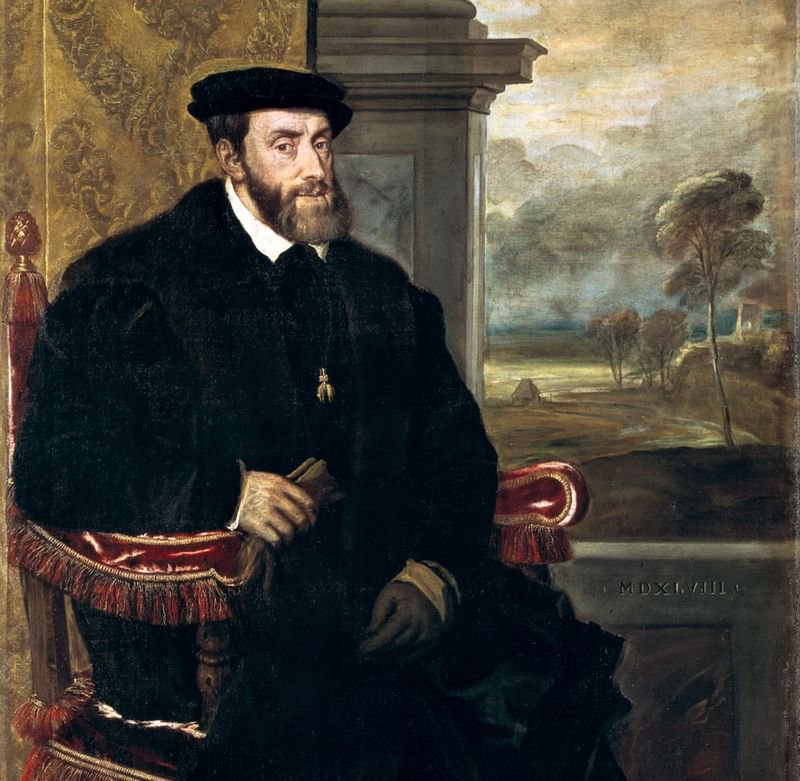 Imperio_e's tweet photo. 24 de Febrero 1500: nace Carlos de Habsburgo, ('el César'); Rey de España 🇪🇦 y Emperador del Sacro Imperio Romano Germánico 🇩🇪.

Fue Rey de Nápoles, Sicilia y Cerdeña, Duque de Borgoña y Archiduque de Austria 🇦🇹.

Reunió por primera vez Castilla y Aragón bajo un mismo monarca. https://t.co/eAsVaRfiy5