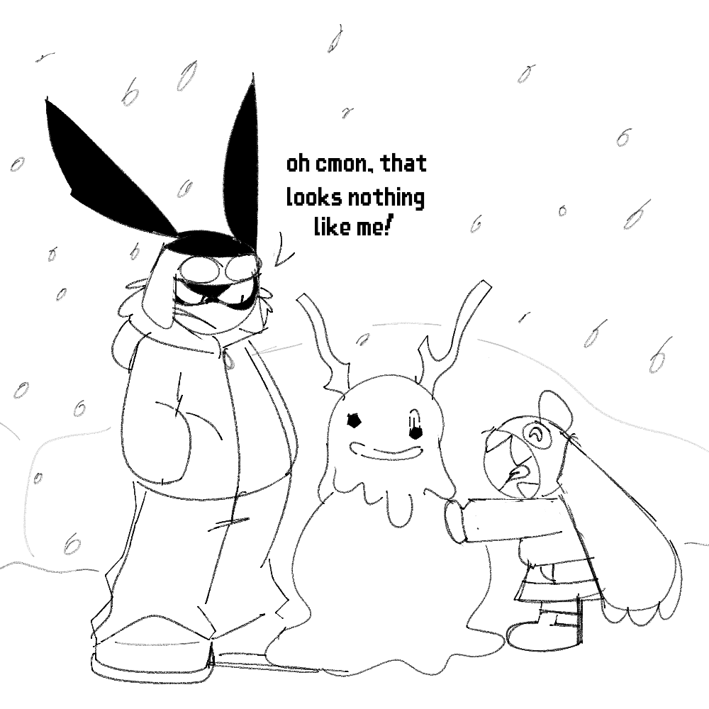 playin in da snow 