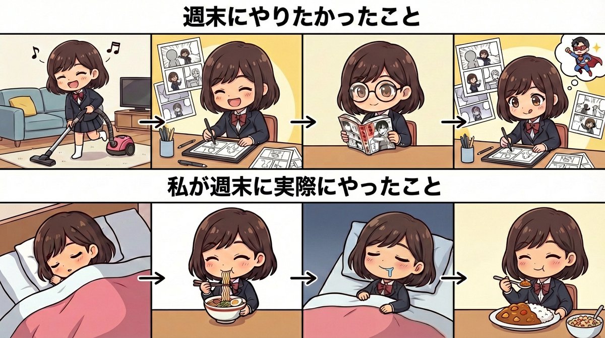 本当はこの三連休こう過ごしたかったんだけどね。。。