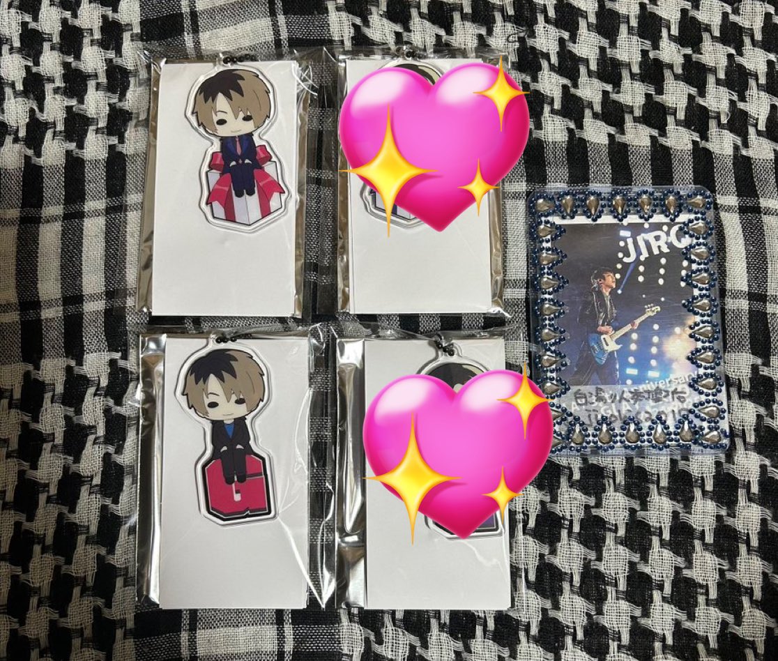 交換】GLAY すわりんこアクリルキーホルダーコレクションGLAY×ローソン