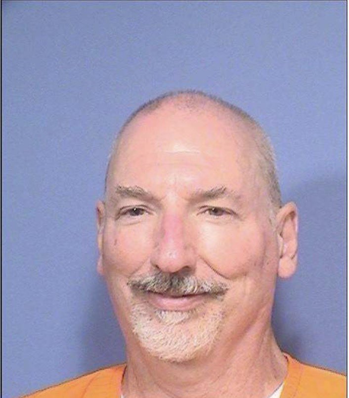 sacsheriff's tweet image. His most recent photo from prison…