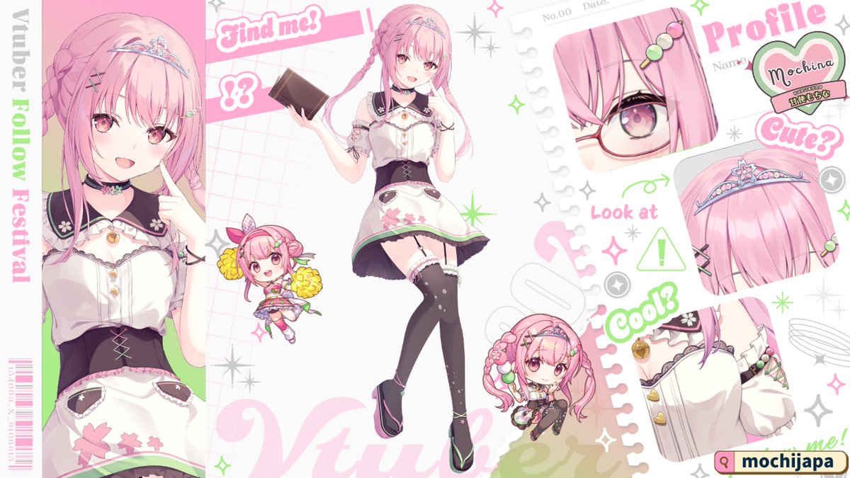 Japanese teacher🍡✏️Mochina VTuber (有資格日本語教師) tweet media