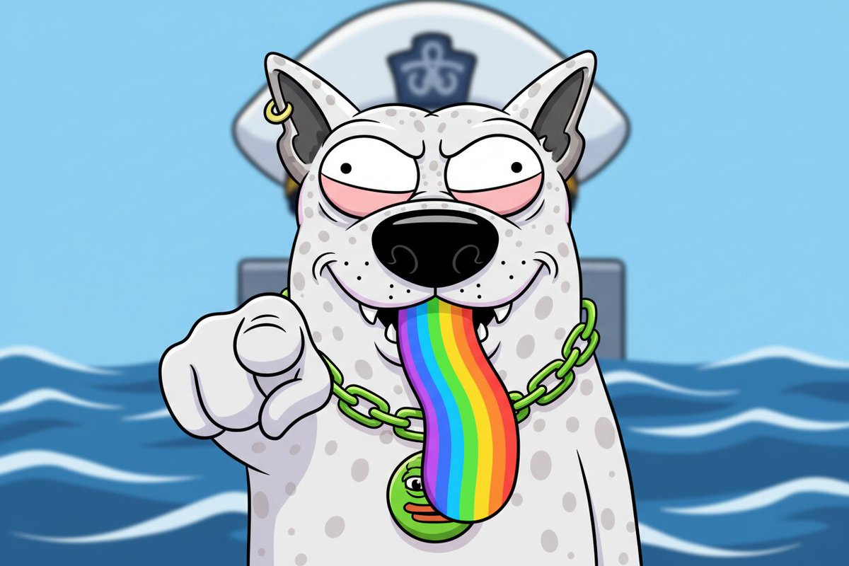 Look at me. I'm the whale now 🐋👀 #pepesdog #CC8