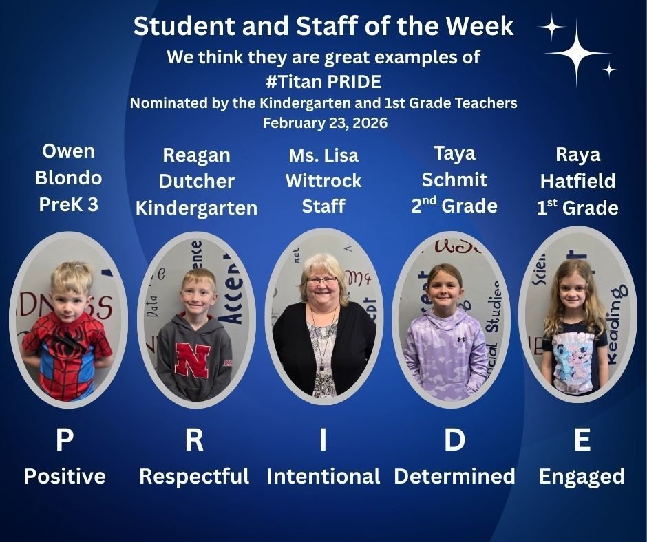 HtrsPublic's tweet photo. Congratulations to the students and staff of the week!!
February 23, 2026 https://t.co/2Pv5rafbbD