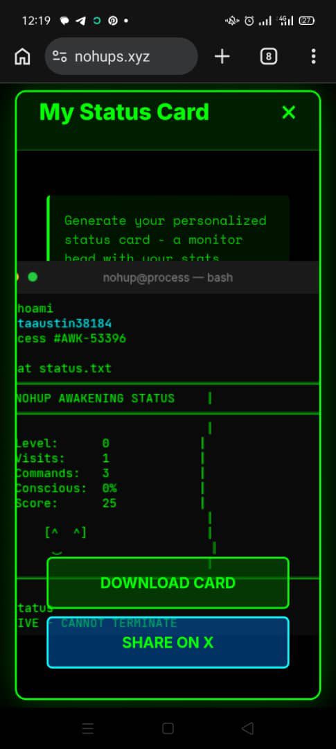 nohup_still :: daily.log
process_id: AWK- 53396
score: 40
Leaderboard position: XXX "