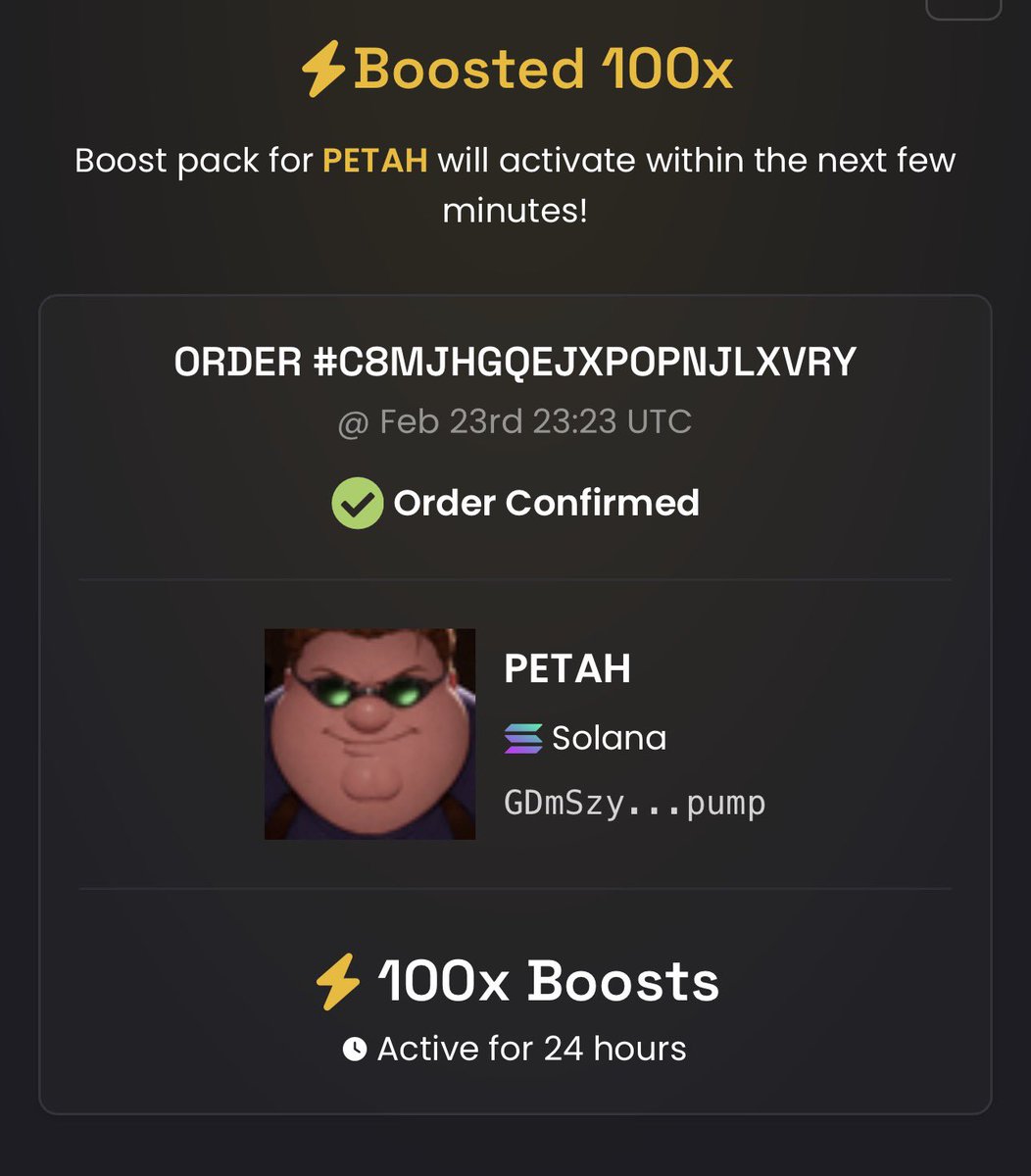 $PETAH Boosted ~ 覚醒の時, 伝説が始まる 🔥