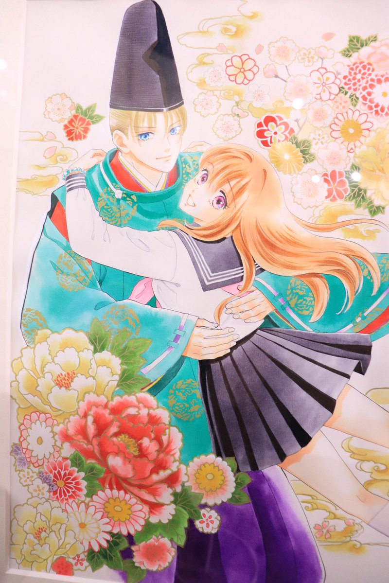 こちらは最近描いた桜と揚羽のカラーです。水彩紙はその都度新しい紙を