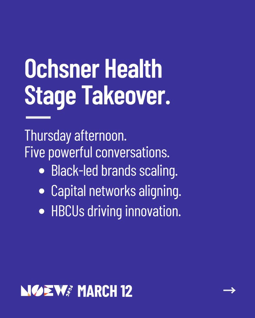 New Orleans Entrepreneur Week (NOEW) tweet media