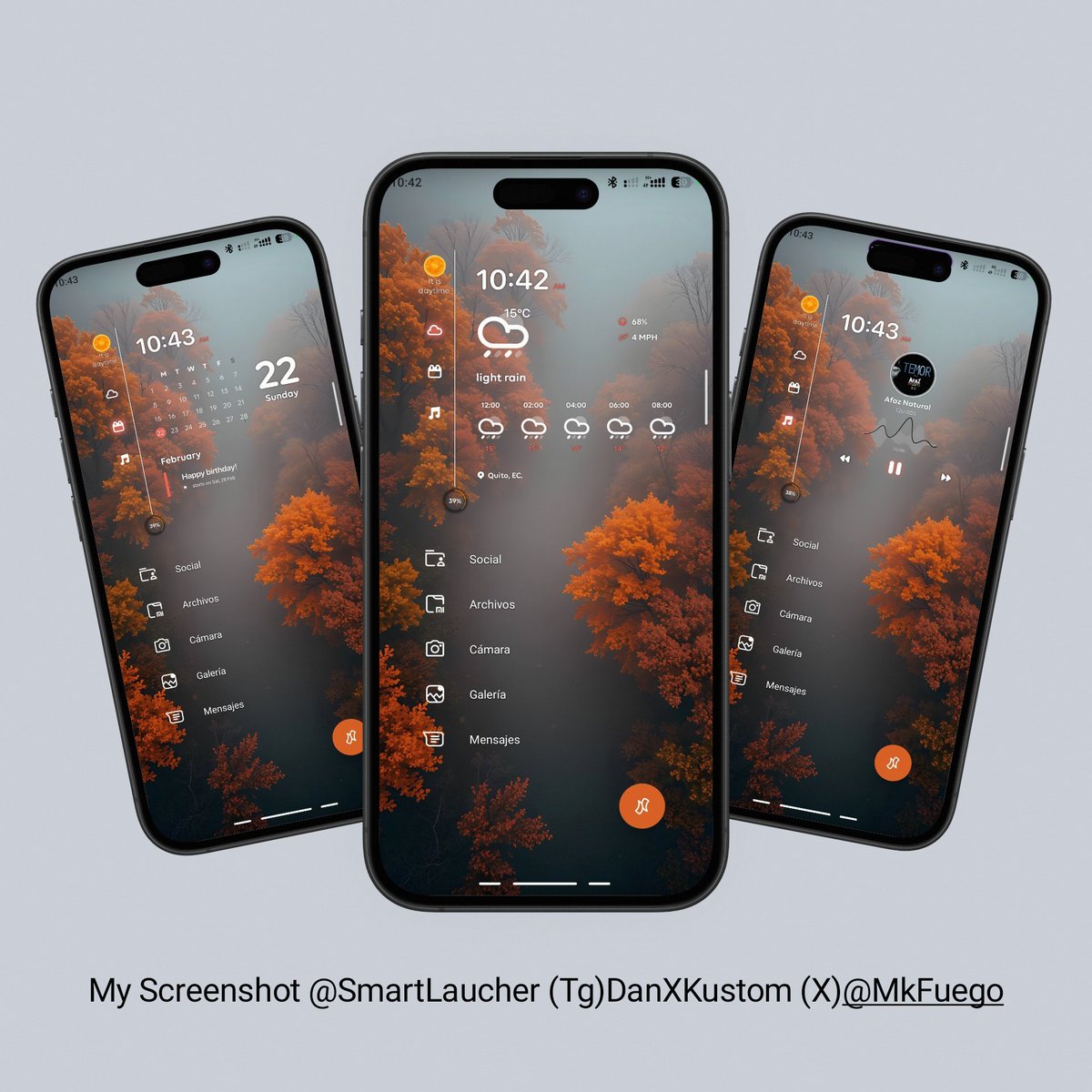 DanXKustom's tweet photo. Good Day friends
My Screenshot
@NiagaraLauncher
Wallpaper 👇🏾 by me @MkFuego
Widgets by me @MkFuego 👉🏾 https://t.co/LJIe9Pg45n
Komponent used in the Widget made by @m_widgets and @SachinXpert
Icons #ReevPro by @GrabsterStudios
Mockup #AiMockStudio
#KWGT #Android #Xiaomi https://t.co/BmIFde5AUu