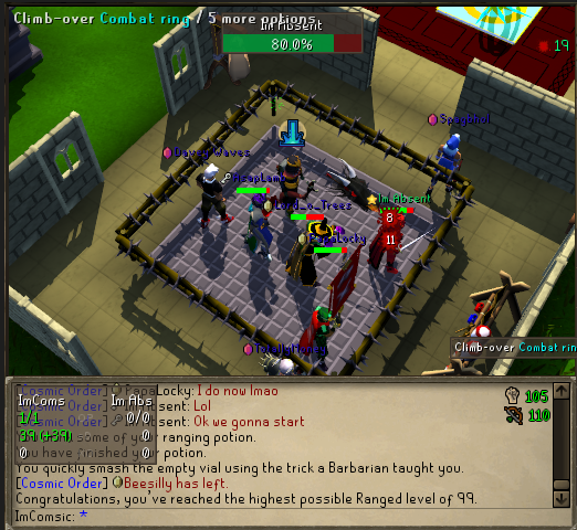 OSRSCosmicOrder's tweet photo. Gratz!! One of our clan members have got 99 range on their 30 def pure...

#0srs #0srsClan #30defpure https://t.co/fOqzf0pvzd